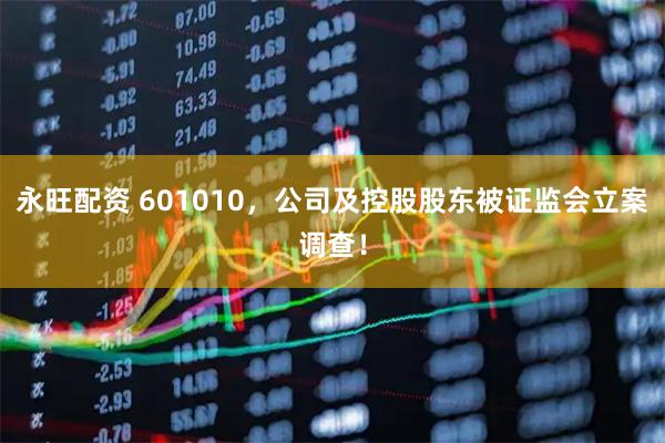 永旺配资 601010，公司及控股股东被证监会立案调查！
