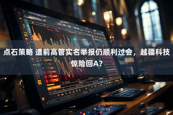 点石策略 遭前高管实名举报仍顺利过会，越疆科技惊险回A？